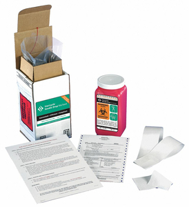 SHARPS MAILBACK SYSTEM 1/4 GAL. RED by Stericycle