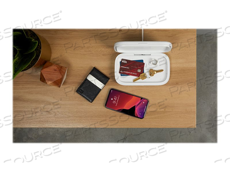 BOOST CHARGE, WIRELESS CHARGING PAD + AC POWER ADAPTER, 10 WATT, WHITE by Belkin