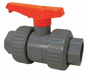 BALL VALVE PVC 1/2IN TRUE BLOCK by Chemtrol