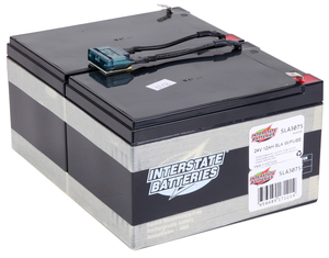 BATTERY, SEALED, REPLACEMENT, 7.75IN WIDTH, 3.94IN HEIGHT, 5.94IN LENGTH, 12AH CAPACITY, LEAD ACID CHEMISTRY, 24V VOLTAGE RATING, WITH FUSE by Interstate All Battery