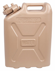 PLASTIC MILITARY WATER CAN, 5 GAL by Ability One