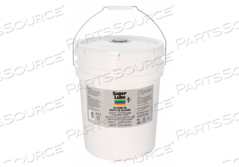 PURE SILICONE OIL 100CSTPAIL 5 GAL. by Super Lube PURE SILICONE OIL 100CSTPAIL 5 GAL. by Super Lube