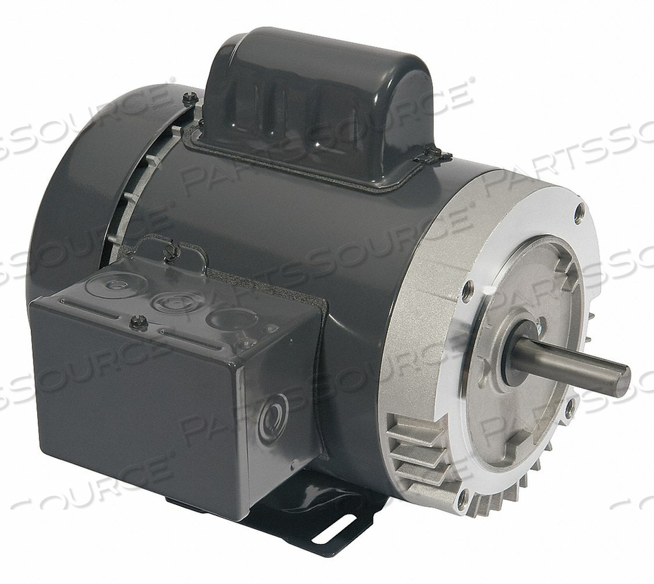 GENERAL PURPOSE MOTOR, SINGLE PHASE, MOTOR DESIGN CAPACITOR-START, 1/2 HP, NAMEPLATE RPM 1,725, NO. OF SPEEDS 1, VOLTAGE 115/208-230V AC, FU by DAYTON ELECTRIC MANUFACTURING CO GENERAL PURPOSE MOTOR, SINGLE PHASE, MOTOR DESIGN CAPACITOR-START, 1/2 HP, NAMEPLATE RPM 1,725, NO. OF SPEEDS 1, VOLTAGE 115/208-230V AC, FU by DAYTON ELECTRIC MANUFACTURING CO