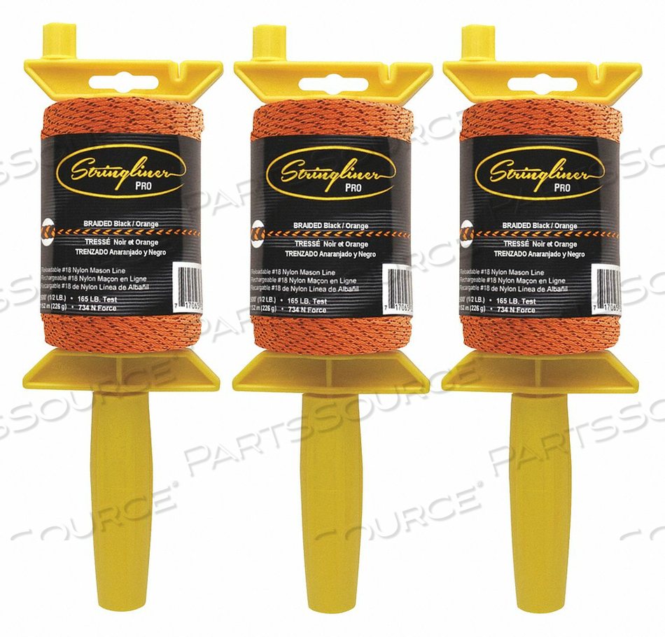 MASONS LINE REEL BRAIDED 500 FT L PK3 by Stringliner MASONS LINE REEL BRAIDED 500 FT L PK3 by Stringliner