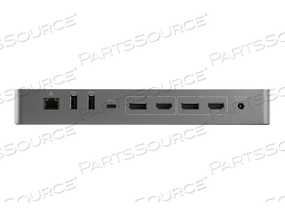 THUNDERBOLT 3 DOCK WITH USB-C HOST COMPATIBILITY, DUAL 4K 60HZ DISPLAYPORT 1.4 OR DUAL HDMI 2.0 MONITORS, SINGLE 8K, TB3/USB-C LAPTOP DOCKIN by StarTech.com Ltd. THUNDERBOLT 3 DOCK WITH USB-C HOST COMPATIBILITY, DUAL 4K 60HZ DISPLAYPORT 1.4 OR DUAL HDMI 2.0 MONITORS, SINGLE 8K, TB3/USB-C LAPTOP DOCKIN by StarTech.com Ltd.