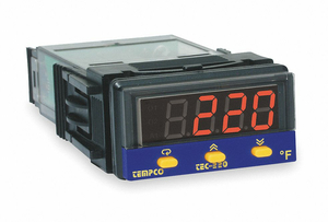 TEMP CONTROLLER PROG 90-250V RELAY2A by Tempco