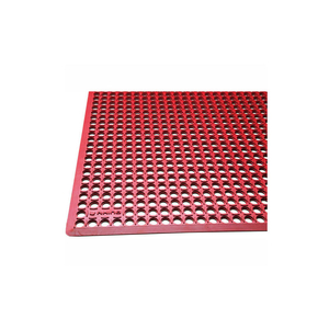 RHINO MATS K-SERIES COMFORT TRACT ANTI FATIGUE DRAIN MAT 1/2" THICK 3' X 20' RED by Ranco Industries