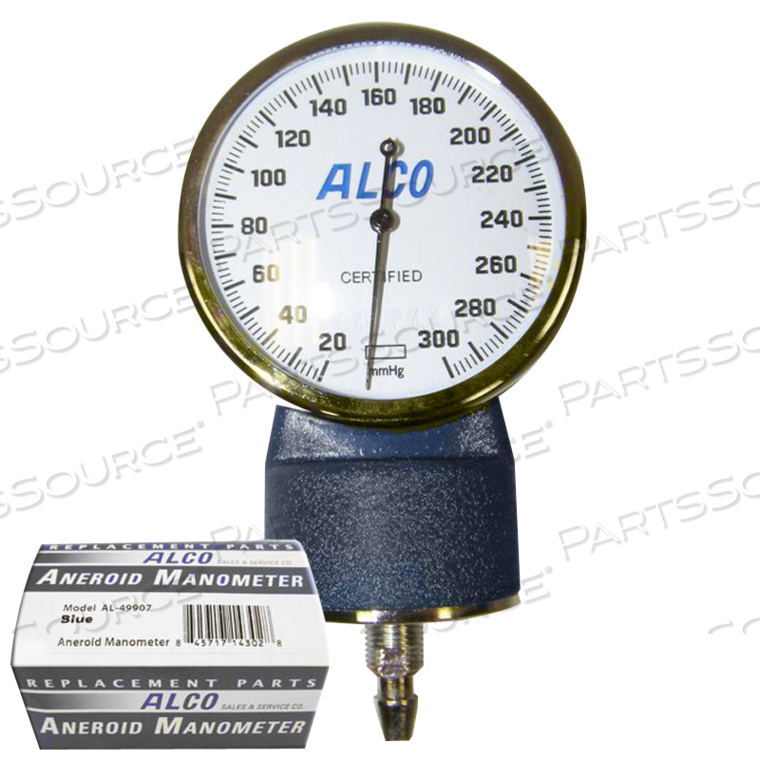 DELUXE HEAVY DUTY MANOMETER - GREY by Alco Sales & Service Co