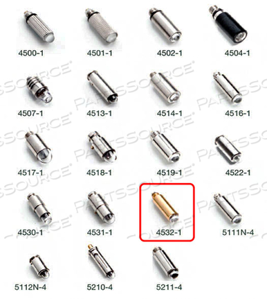 DIAGNOSTIC REPLACEMENT LAMP, 2.5 V 