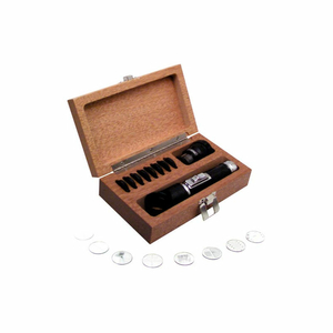 10X POCKET OPTICAL COMPARATOR SET WITH ILLUMINATOR by Fowler