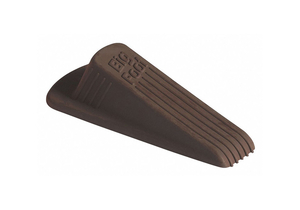 DOOR WEDGE BROWN 4-1/2 IN L by Big Foot