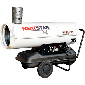 HEATSTAR INDIRECT-FIRED FORCED AIR KEROSENE HEATER - 180000 BTU by Enerco