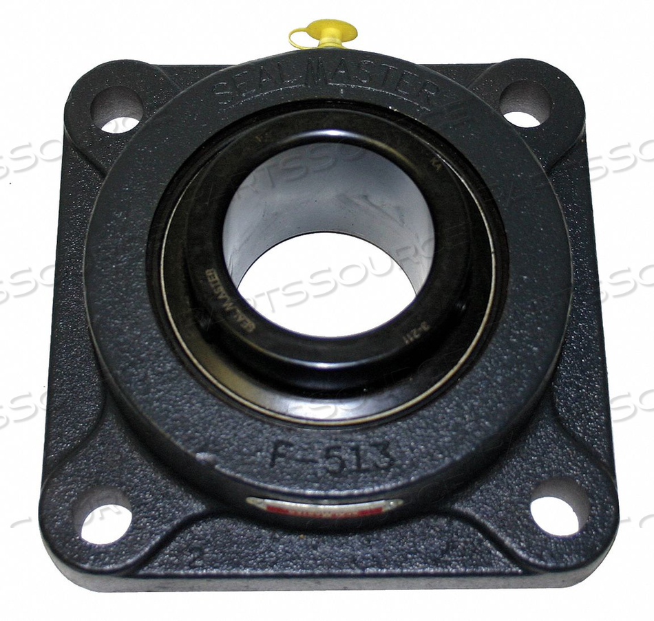 FLANGE BEARING 4-BOLT BALL 3-15/16 BORE by Sealmaster FLANGE BEARING 4-BOLT BALL 3-15/16 BORE by Sealmaster