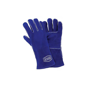 IRONCAT INSULATED SELECT COWHIDE WELDING GLOVES, BLUE, WOMEN'S, ALL LEATHER by West Chester