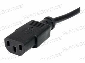 25FT (7.6M) 18AWG FLEXIBLE COMPUTER POWER CORD W/ NEMA 5-15P AND IEC 60320 C13 C by StarTech.com Ltd.