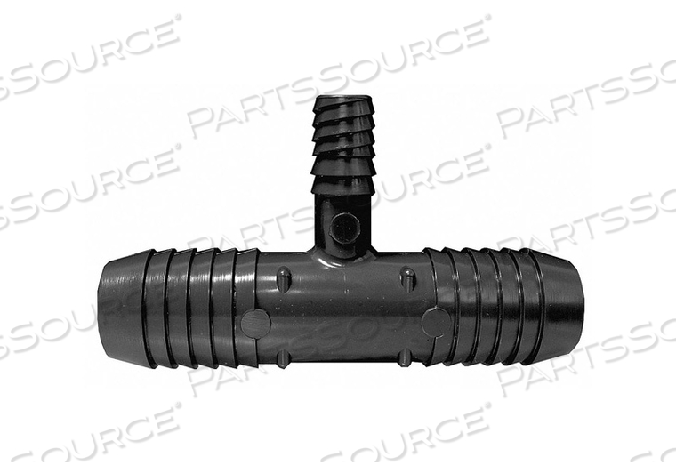 REDUCING TEE, 3/4 IN X 1/2 IN X 3/4 IN FITTING PIPE SIZE, 200 PSI, GRAY by Lasco