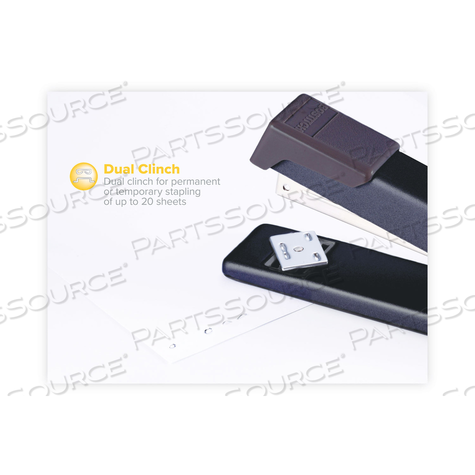 CLASSIC METAL STAPLER, 20-SHEET CAPACITY, BLACK by Bostitch CLASSIC METAL STAPLER, 20-SHEET CAPACITY, BLACK by Bostitch