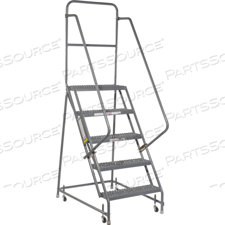 CAL-OSHA KIT FOR ROLLING LADDERS - 16" STEP 20"D PLATFORM by Tri-Arc
