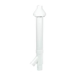 PVC CONCENTRIC VENT KIT SURFACE MNT PVC by Nexus