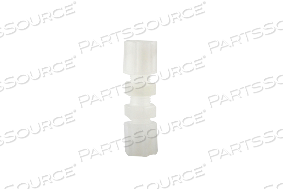 PLASTIC BULKHEAD UNION - WHITE by Midmark Corp.