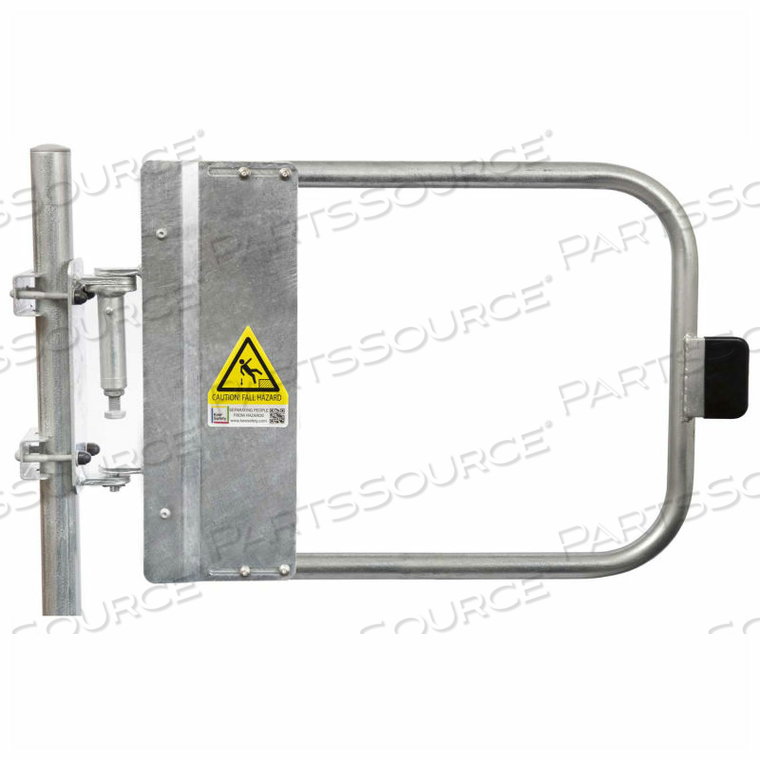 SELF-CLOSING SAFETY GATE, 28.5" - 32" LENGTH, GALVANIZED by Kee