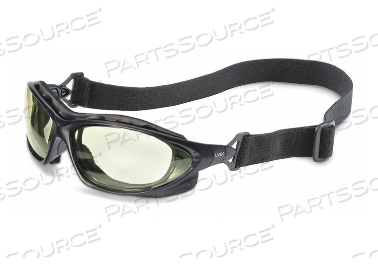 SAFETY GLASSES SCT-LOW IR LENS BLK FRAME by Honeywell