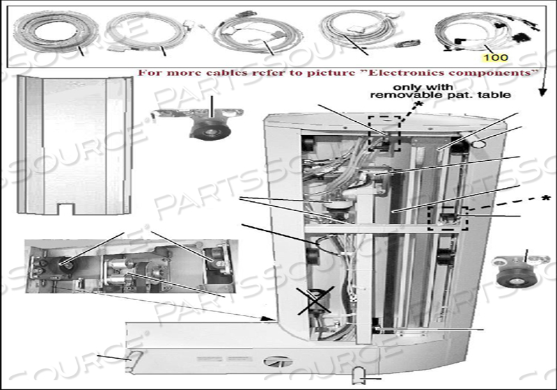 TROLLEY CONNECTOR CABLE by Siemens Medical Solutions