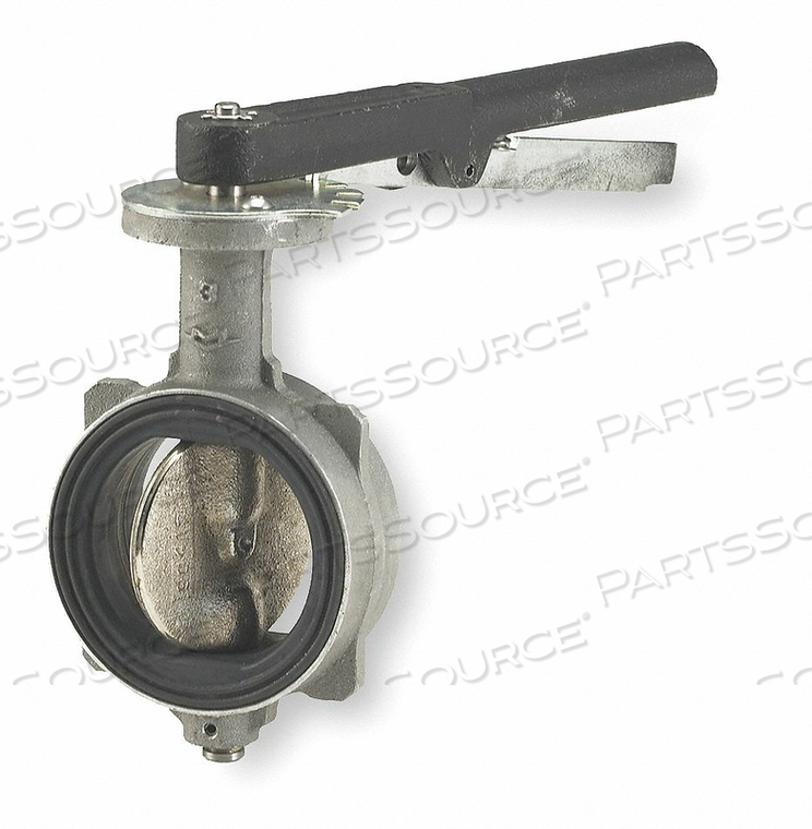 BUTTERFLY VALVE WAFER 6 IN. ALUMINUM by Milwaukee Valve