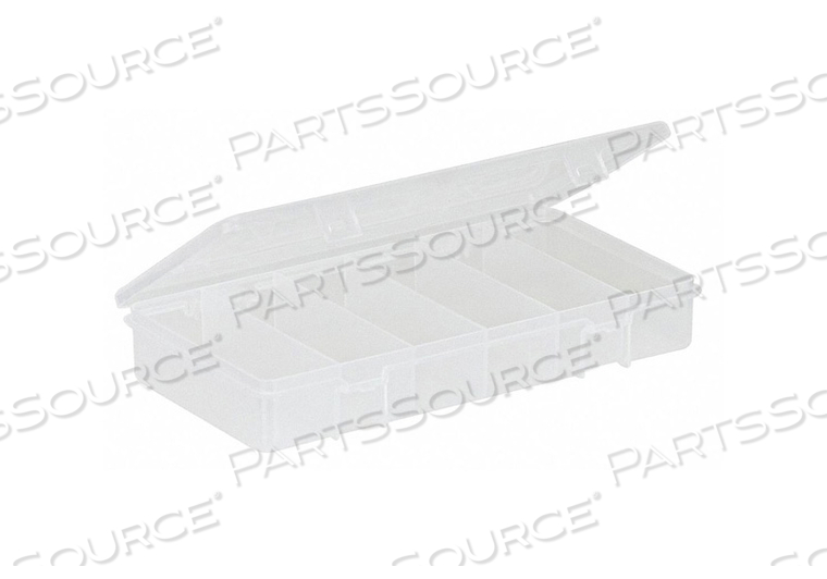 COMPARTMENT BOX 6 COMPARTMENTS CLEAR by Plano Molding