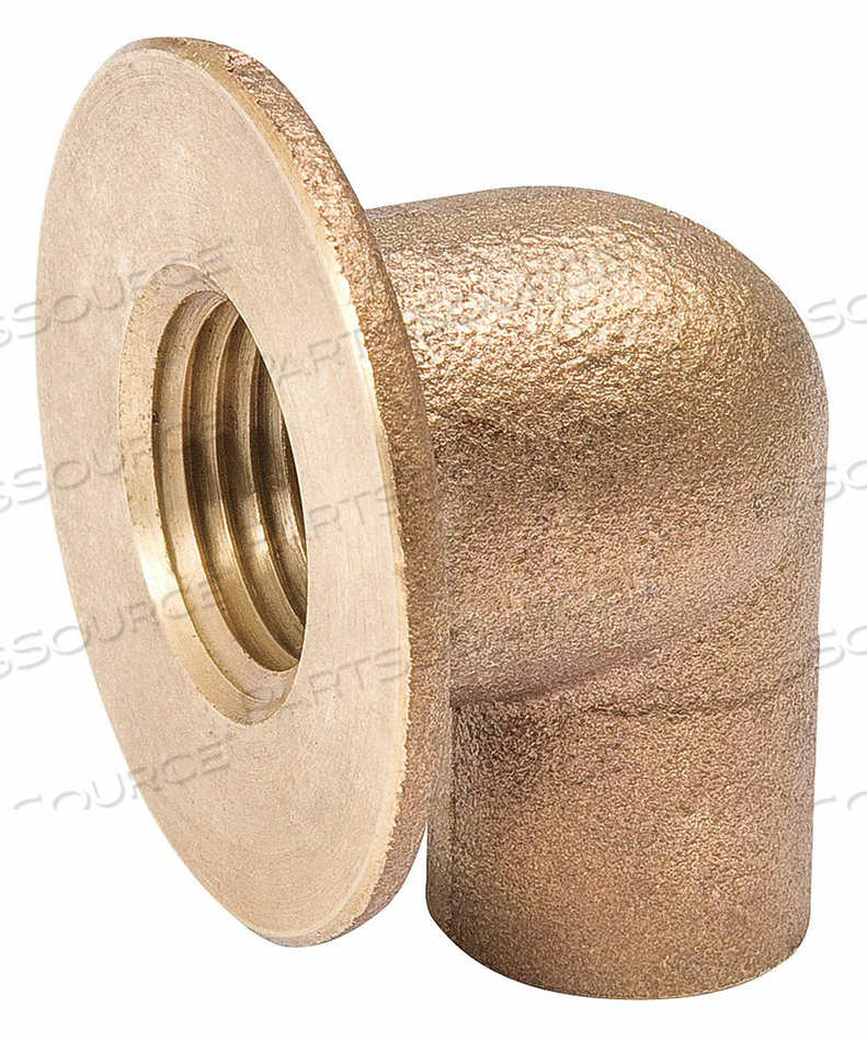FLANGED SINK ELBOW 90 DEG COPPER 1/2 C by Streamline FLANGED SINK ELBOW 90 DEG COPPER 1/2 C by Streamline