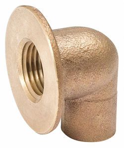 FLANGED SINK ELBOW 90 DEG COPPER 1/2 C by Streamline FLANGED SINK ELBOW 90 DEG COPPER 1/2 C by Streamline