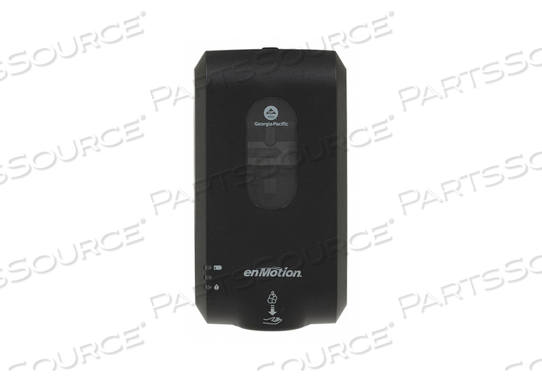 SOAP/SANITIZER DISPENSER FOAM BLACK by Georgia-Pacific SOAP/SANITIZER DISPENSER FOAM BLACK by Georgia-Pacific