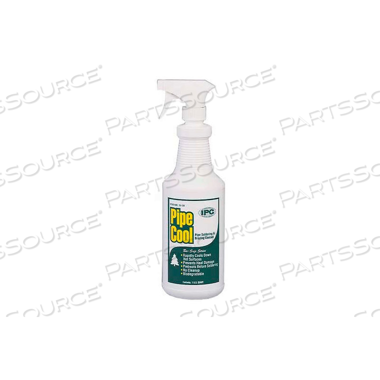 PIPE COOL PIPE SOLDERING & BRAZING COOLANT, 1 QT. W/SPRAYER 