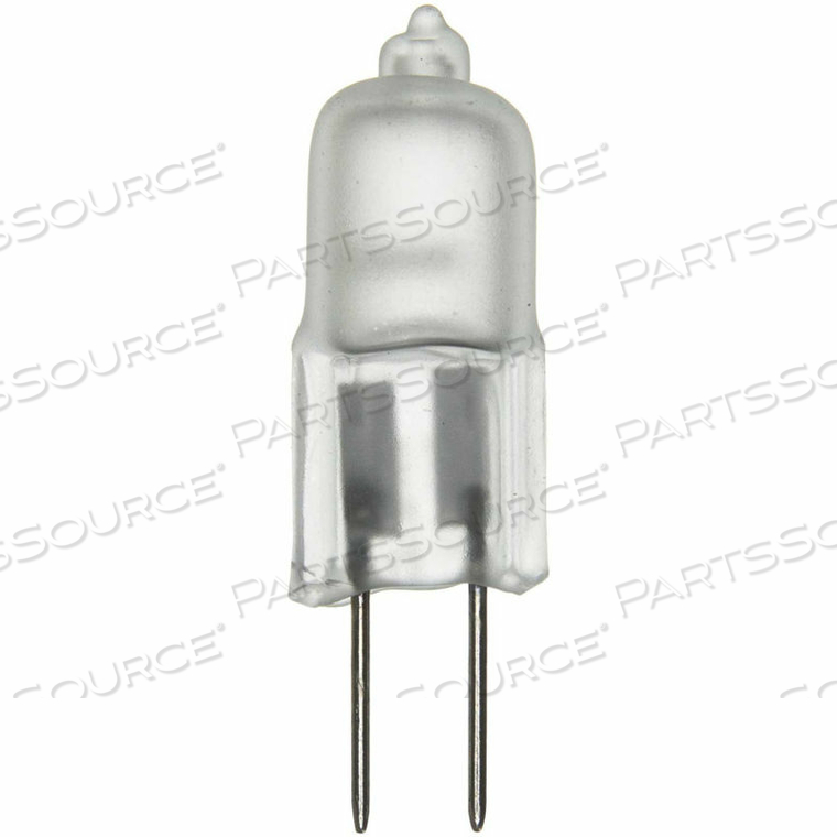 SUNLITE Q10/FR/G4/12V 10W SINGLE ENDED T2.5 HALOGEN BULB, BI-PIN, FROST 