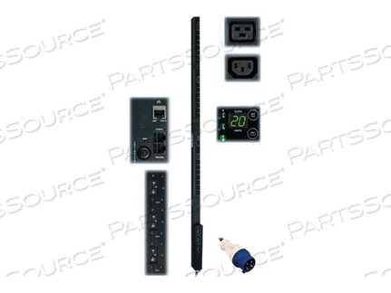 PDU 3-PHASE SWITCHED 208V 12.6KW IEC-309 21 C13; 3 C19 0URM 