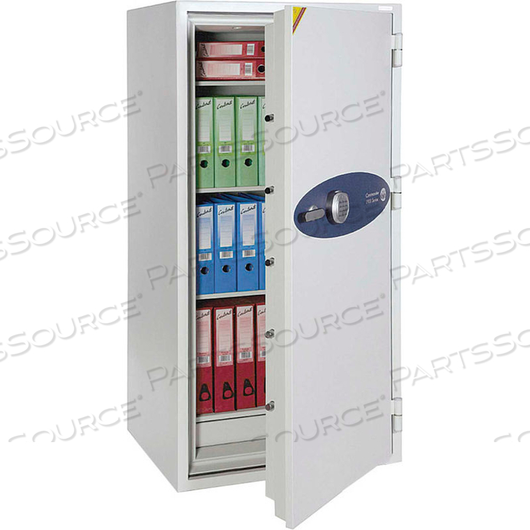 FIRE COMMANDER 2-HOUR DIGITAL FIRE & WATER RESISTANT SAFE 13.37 CU FT, OFF-WHITE, STEEL by Phoenix Safe International LLC FIRE COMMANDER 2-HOUR DIGITAL FIRE & WATER RESISTANT SAFE 13.37 CU FT, OFF-WHITE, STEEL by Phoenix Safe International LLC