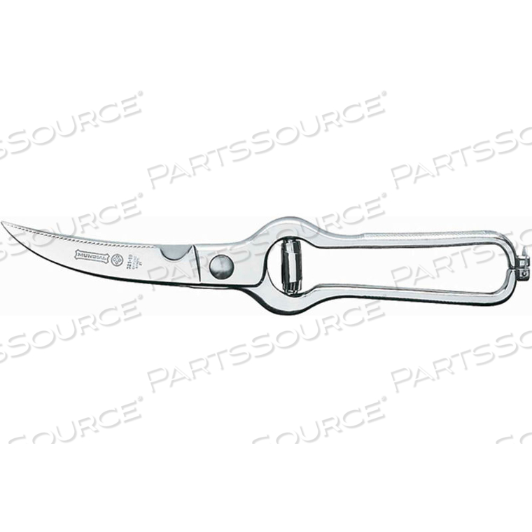 POULTRY SHEARS, 10", CHROME 