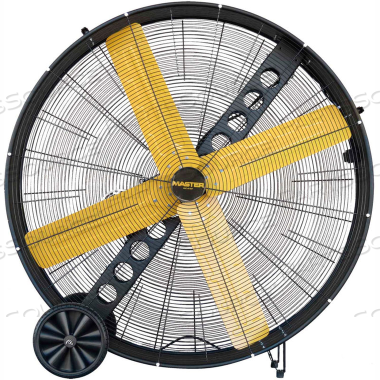 MASTER 48" BELT DRIVE PORTABLE BARREL FAN, 120V, 17200 CFM 