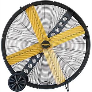 MASTER 48" BELT DRIVE PORTABLE BARREL FAN, 120V, 17200 CFM by JJS Technical Services