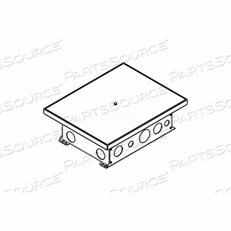 CCBBS-OG FLOOR BOX SMALL BALLROOM BOX, ON-GRADE 