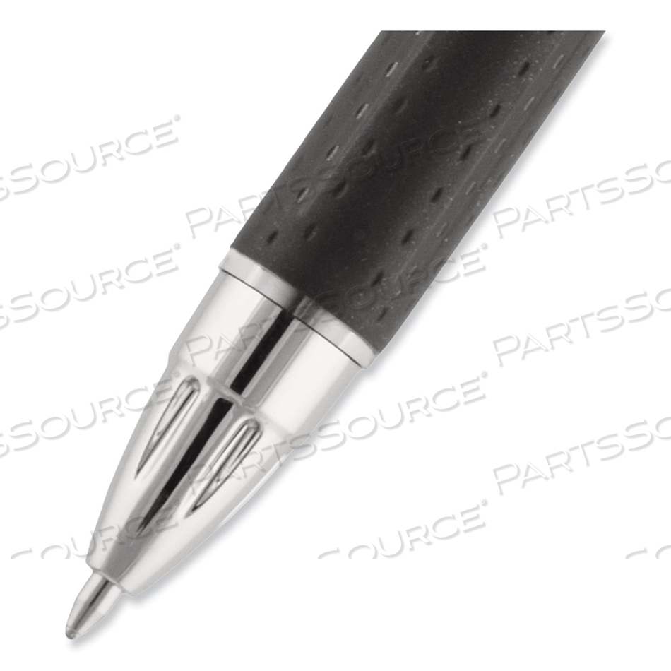JETSTREAM RETRACTABLE BALLPOINT PEN, BOLD 1 MM, BLACK INK, BLACK BARREL by Uni-Ball JETSTREAM RETRACTABLE BALLPOINT PEN, BOLD 1 MM, BLACK INK, BLACK BARREL by Uni-Ball