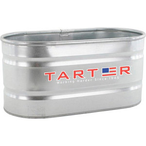 GALVANIZED STOCK TANK 170 GALLON - 72-3/4"L X 24-7/8"W X 23-3/4"H by Tarter Farm & Ranch