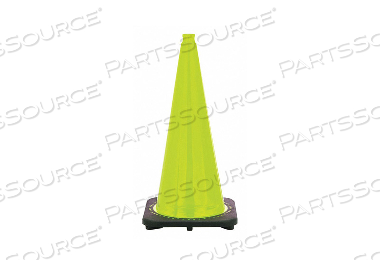TRAFFIC CONE, NOT APPROVED FOR ROADWAY USE, NON-REFLECTIVE, GRIP TOP WITH BLACK BASE, 28 IN CONE HT by JBC Safety Plastic, Inc. TRAFFIC CONE, NOT APPROVED FOR ROADWAY USE, NON-REFLECTIVE, GRIP TOP WITH BLACK BASE, 28 IN CONE HT by JBC Safety Plastic, Inc.