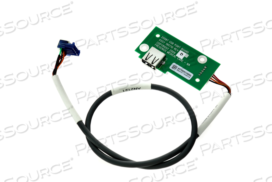 USB FRONT PORT BOARD ASSEMBLY WITH CABLE FOR 2008 T SERIES by Fresenius Medical Care