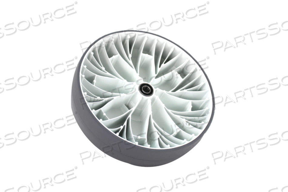 ASSEMBLY, BIG WHEEL, WHITE/COOL GREY, FOR USE WITH: FOR MODEL 1037 TRAUMA STRETCHER by Stryker Medical ASSEMBLY, BIG WHEEL, WHITE/COOL GREY, FOR USE WITH: FOR MODEL 1037 TRAUMA STRETCHER by Stryker Medical