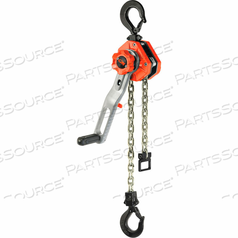 TORNADO 360 RATCHET LEVER HOIST 1-1/2 TON CAPACITY 5' LIFT by Columbus McKinnon TORNADO 360 RATCHET LEVER HOIST 1-1/2 TON CAPACITY 5' LIFT by Columbus McKinnon