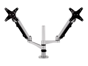 VIEWSONIC - DESK MOUNT FOR 2 LCD DISPLAYS (ADJUSTABLE ARM) - SCREEN SIZE: UP TO 27" - FOR VIEWSONIC TD1711, VA1901-A, VA2456-MHD_H2, VP2768-4K, XG GAMING XG240R, XG2760 by ViewSonic