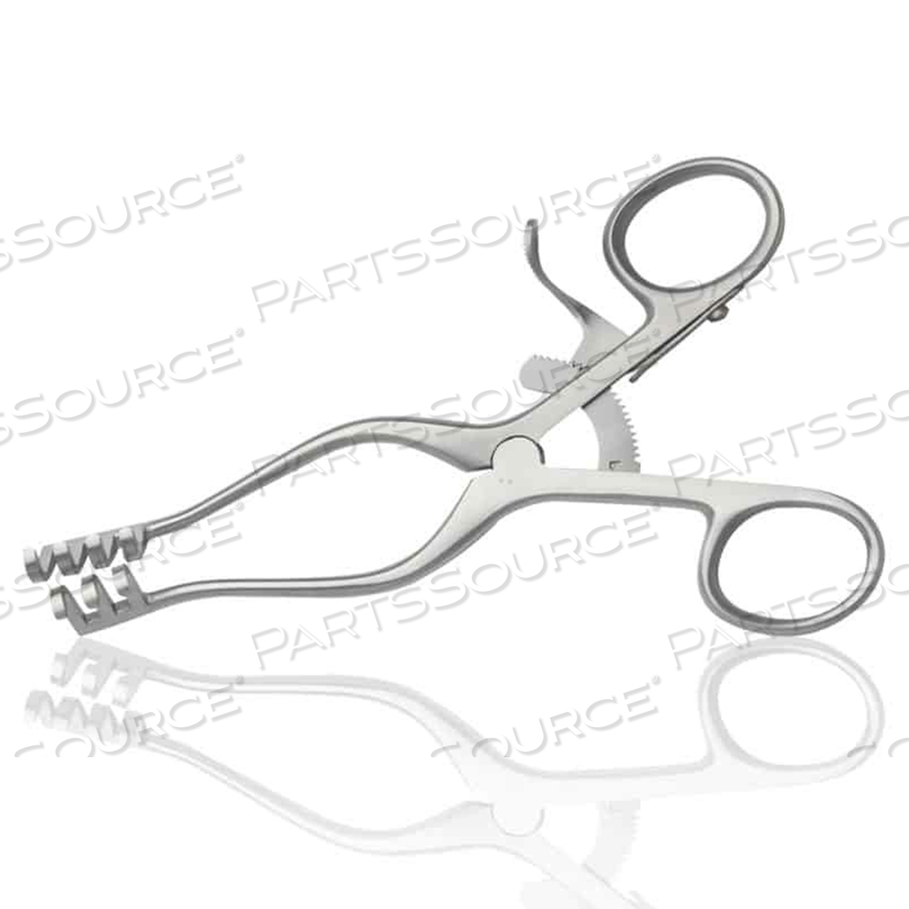 3 X 4 PRONGS SHARP RETRACTOR - 5.5 IN by Mopec Inc. 3 X 4 PRONGS SHARP RETRACTOR - 5.5 IN by Mopec Inc.