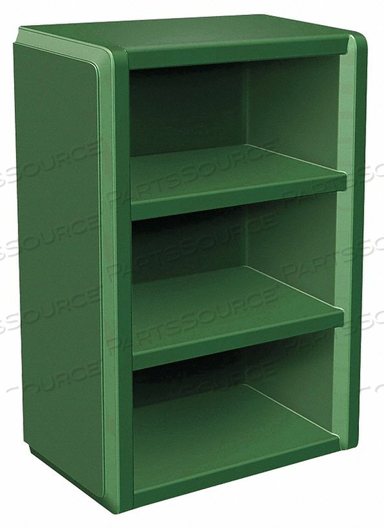 SHELVING UNIT 20IN.WX12IN.H 3 SHELVES PE by Cortech