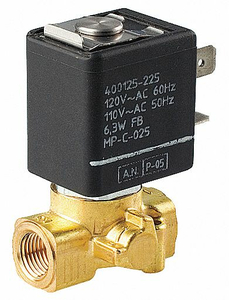 SOLENOID VALVE BRASS NC AIR INERT GAS by ASCO Valve, Inc.